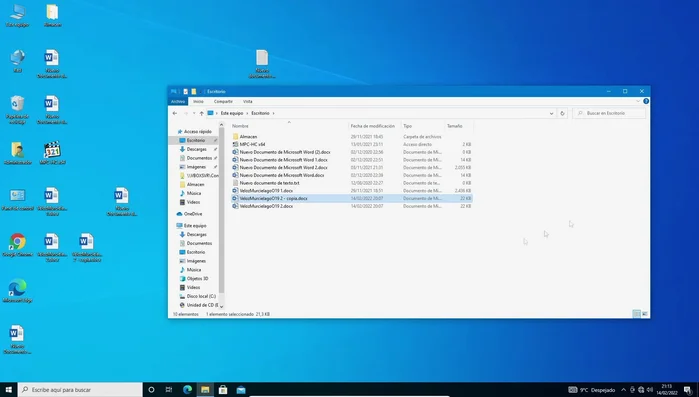 Haz clic en 'Aceptar' y guarda el documento.