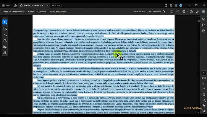 Selecciona la opción 'Similarity Check' para analizar el texto.