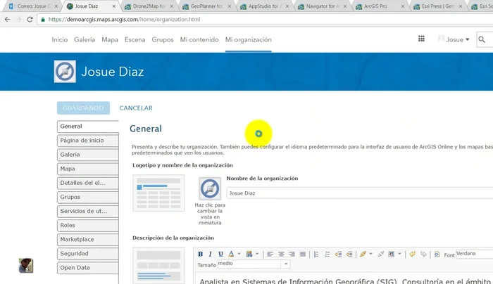 Guardar los cambios en la configuración general.