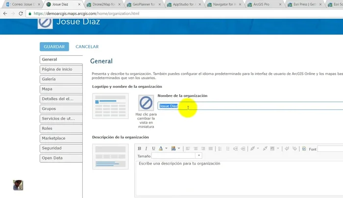 Guardar los cambios en la configuración general.