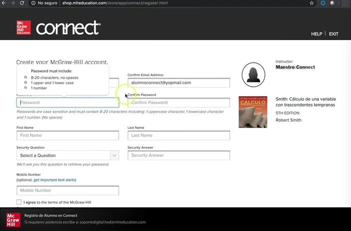 Aceptar términos y condiciones y dar clic en 'Continuar'.