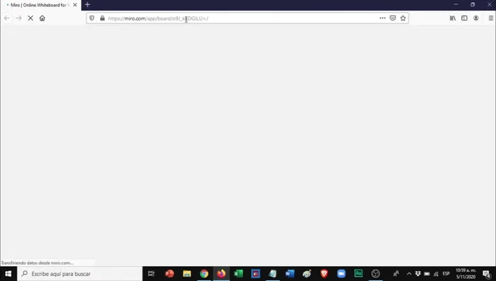 Comparte el enlace con la persona que deseas que visualice el tablero.
