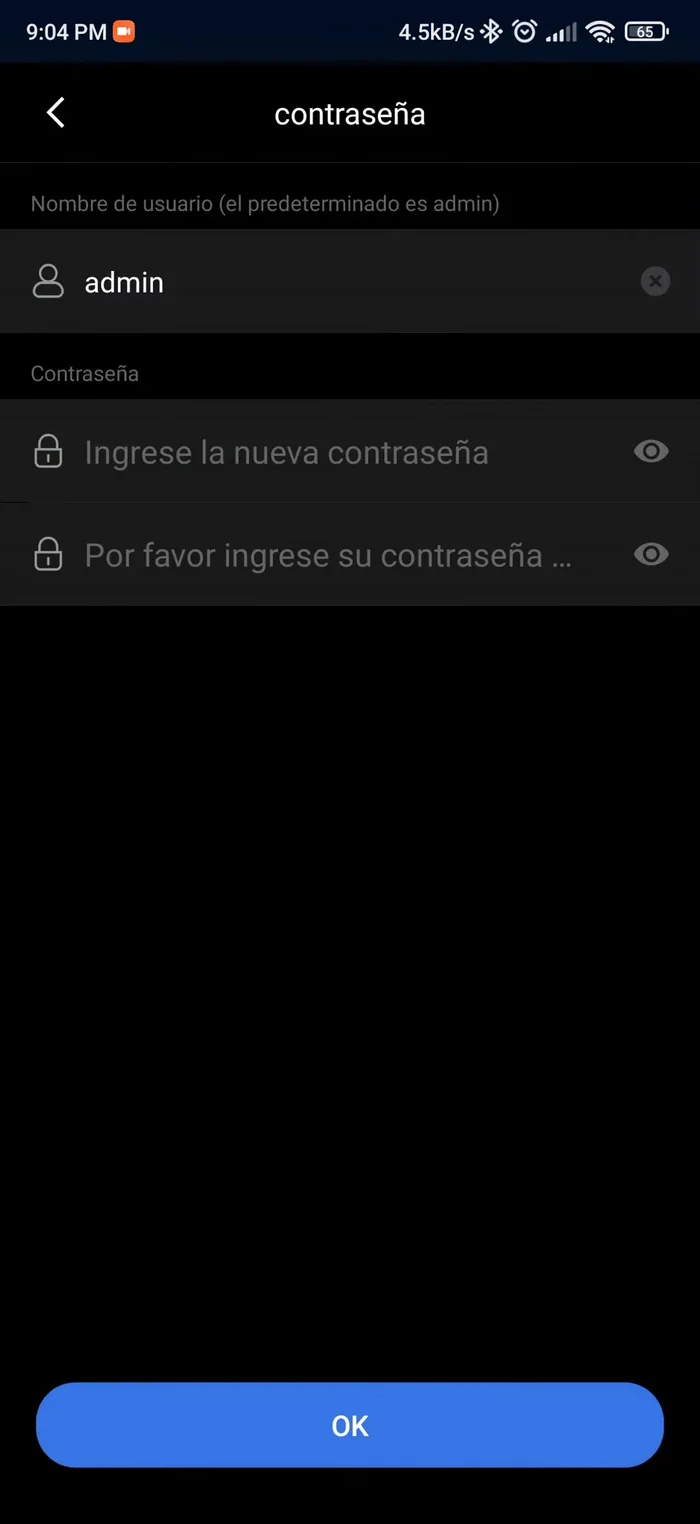 Ya está. Tu cámara debería estar funcionando correctamente.