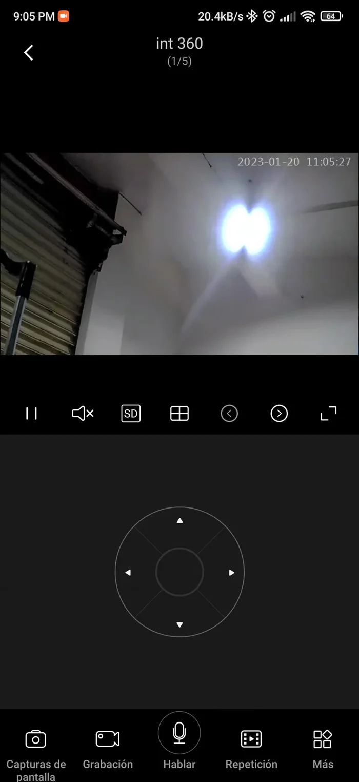 Ya está. Tu cámara debería estar funcionando correctamente.