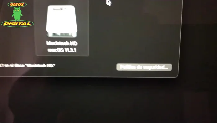 En la configuración de seguridad, cambia de 'Máxima seguridad' a 'Seguridad reducida'. Activa la opción 'Permitir que el usuario administre extensiones de kernel de desarrollo identificado'.