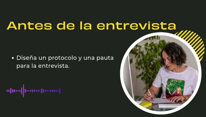 Recluta a tus participantes basándote en los objetivos del estudio y el problema planteado. Confirma su voluntad, tiempo y compromiso.