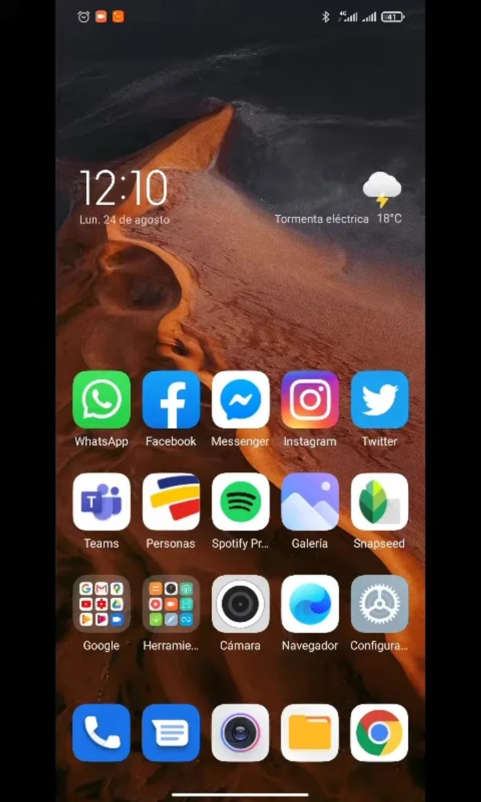 Acceder a la tarjeta SIM configurada para el acceso a internet.