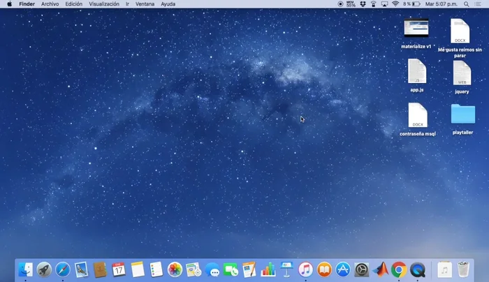 Una vez reiniciado, vaciar la papelera (clic derecho en el icono de la papelera > Vaciar papelera).