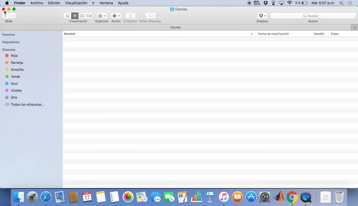Mover los archivos seleccionados a la papelera (clic derecho > Mover a la papelera).