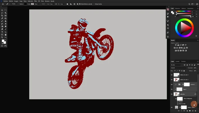 Exportar los trazados a Illustrator (Archivo > Exportar > Trazados a Illustrator) o haciendo clic derecho en el panel de capas, seleccionando Exportar como.