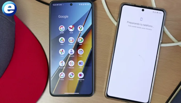 Finalizar la configuración del nuevo móvil.