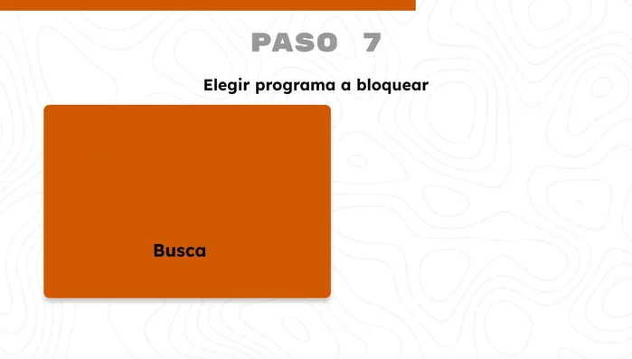 Bloquear conexiones entrantes. Selecciona el programa añadido y elige 'Bloquear todas las conexiones entrantes'.