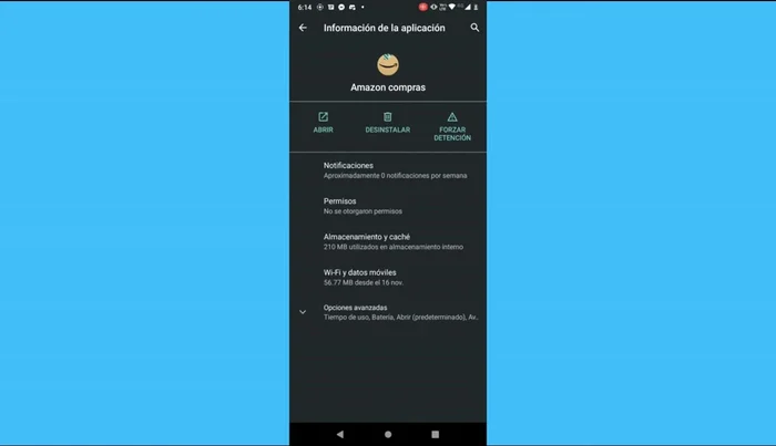 Encuentra 'Restricción en segundo plano' y actívala.