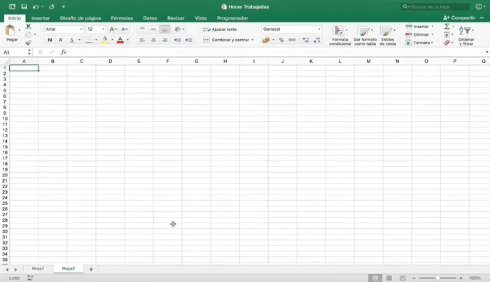 Crear una nueva hoja para la lista desplegable de meses.