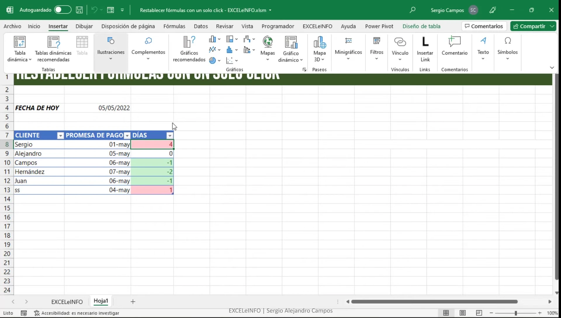Recuperar Fórmulas de Excel con un Clic: ¡Adiós a la Ansiedad!