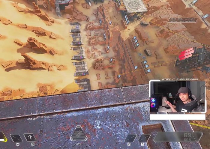 Aprende a usar el 'streiff celeste efe' (input de dirección en el aire) para controlar el desplazamiento durante el gancho.