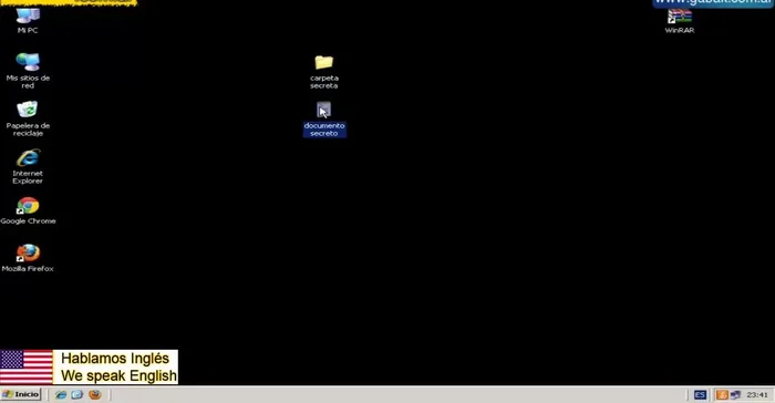 Seleccionar el archivo o archivos a proteger.