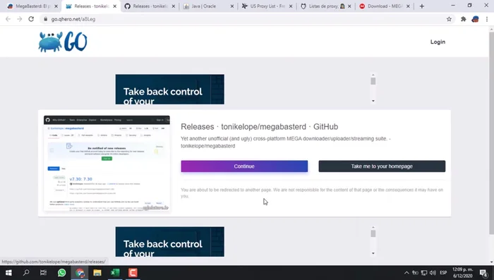 Instalar MegaBuster: Selecciona la versión compatible con tu sistema operativo (Windows 32/64 bit, etc.). Se recomienda instalar la máquina virtual de Java.