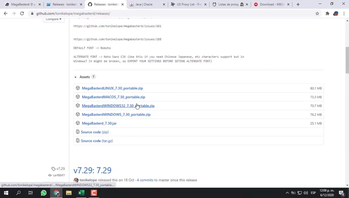 Instalar MegaBuster: Selecciona la versión compatible con tu sistema operativo (Windows 32/64 bit, etc.). Se recomienda instalar la máquina virtual de Java.