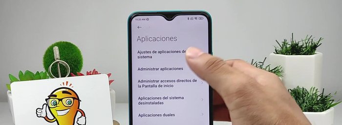 Seleccionar la aplicación y anotar su versión actual (ej: 17.11.34).