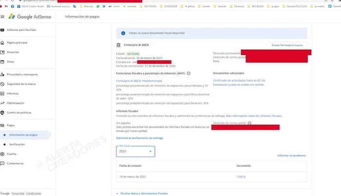 Elegir la pestaña 'YouTube'.