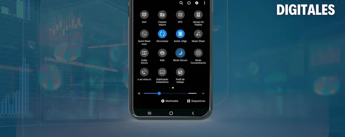 Desactivar el modo oscuro.