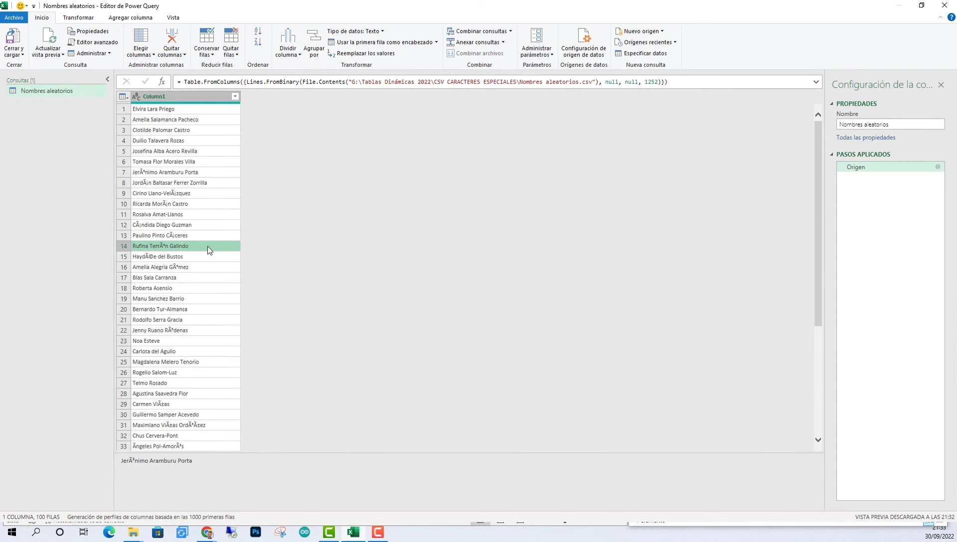 Solución rápida: Arreglar archivos CSV con caracteres extraños en Excel