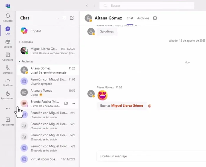 Observa la interfaz simplificada de Planner. Accede a 'Tareas de mi día', 'Mis tareas', 'Mis planes'.