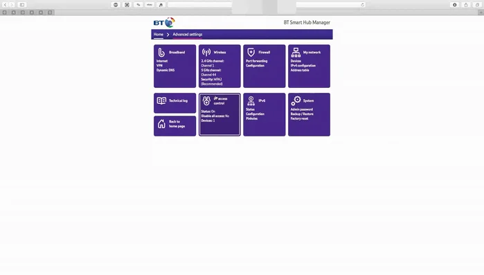 Selecciona la opción "Banda Separada" y habilítalo.