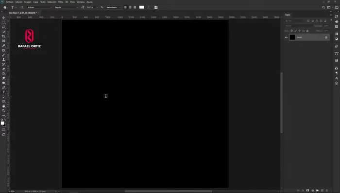Seleccionar todo el texto (Ctrl+A) y modificar las propiedades de la fuente (tipografía, tamaño, etc.) en la barra de propiedades o en la ventana Carácter.
