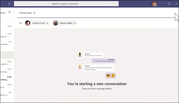 Ancla conversaciones importantes en tu lista para acceder rápidamente a ellas.