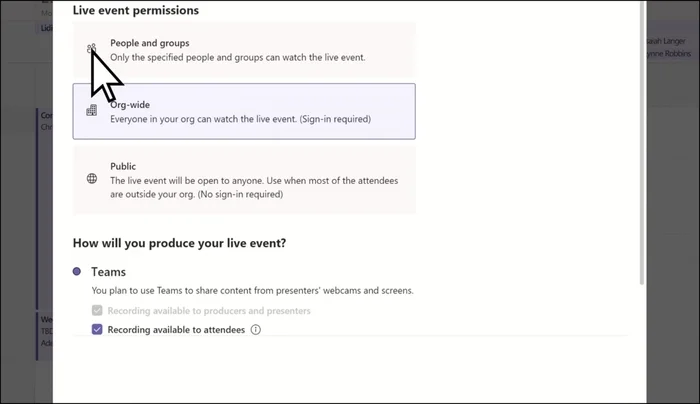 Programa el evento y obtén un enlace para compartir con los asistentes.