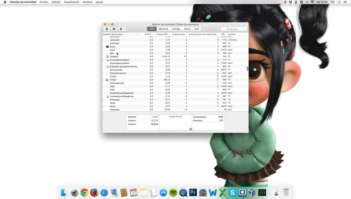 Espera a que todos los procesos "store" desaparezcan del Monitor de Actividad.