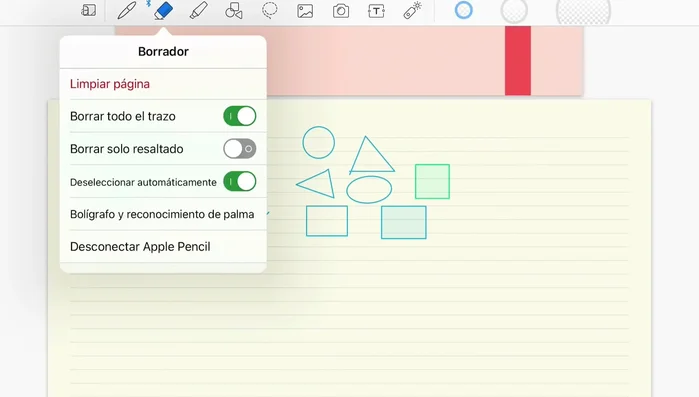 Aprovechar la selección automática de herramientas para cambiar entre pluma y borrador rápidamente.