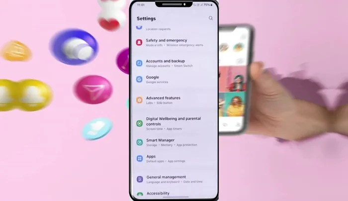 Busca la opción "Bienestar digital y control parental".