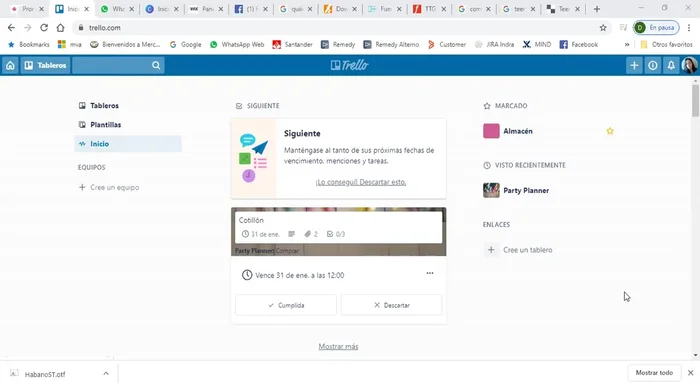 Registrarse en Trello: