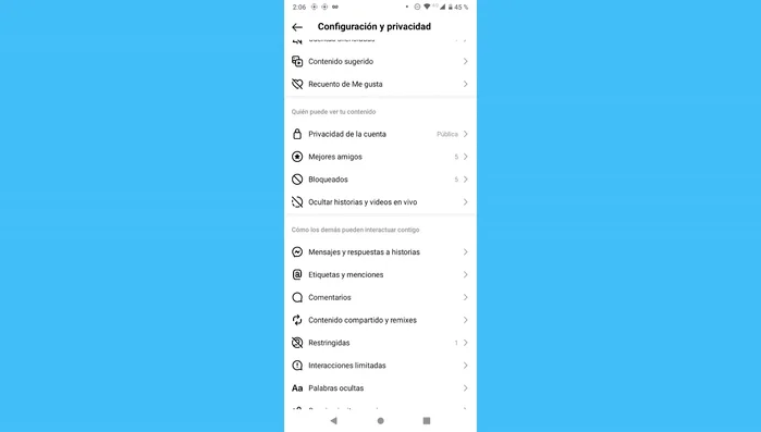 Ajustar la configuración de uso de datos (ej: desactivar el ahorro de datos).