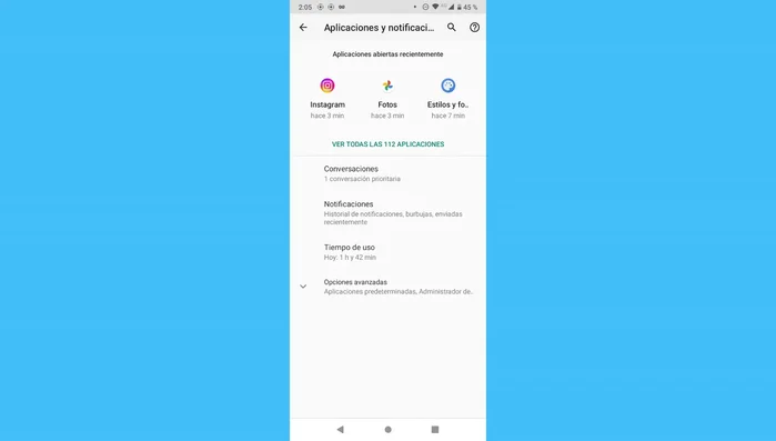 Activar 'Datos en segundo plano'.