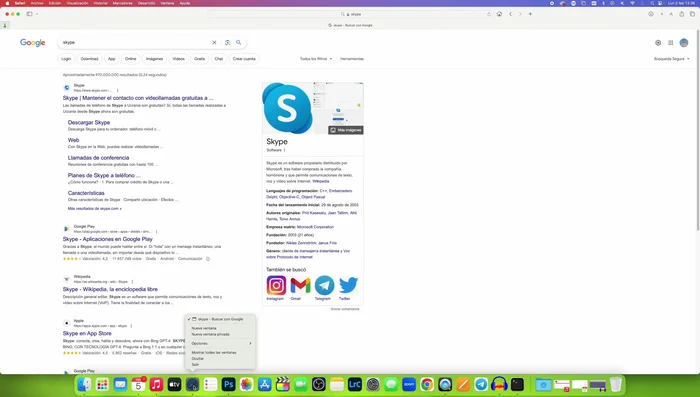 Utilizar el Monitor de Actividad para identificar procesos de Safari que consuman muchos recursos.
