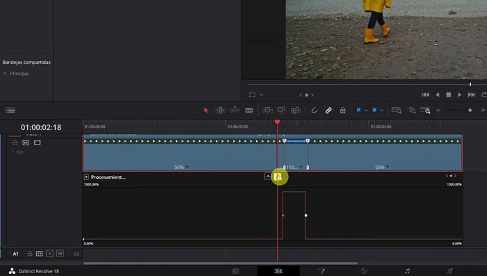 Ajusta la curva para controlar la suavidad de la transición entre las velocidades. Desplaza los puntos para controlar la transición.