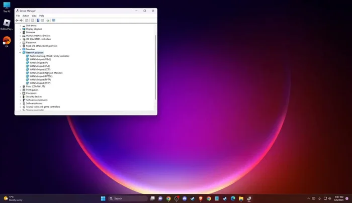 Actualiza los controladores de los adaptadores de red.