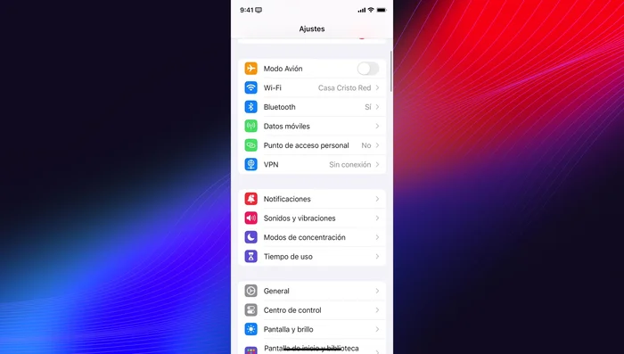 Establecer límites de uso para aplicaciones (todas, sociales, juegos, etc.).