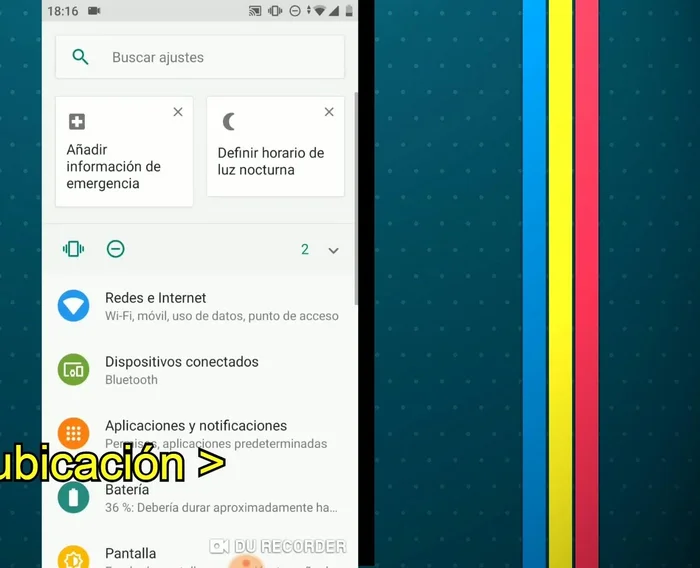 Configurar el modo de ubicación:
