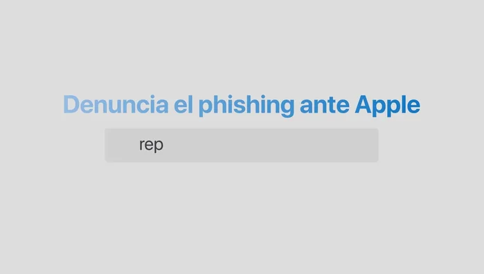 Reportar correos electrónicos de phishing a la empresa correspondiente (ej: reportphishing@apple.com para Apple).