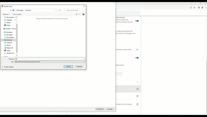 Guardar el archivo .pfx en un lugar seguro (pendrive, nube, disco duro externo).