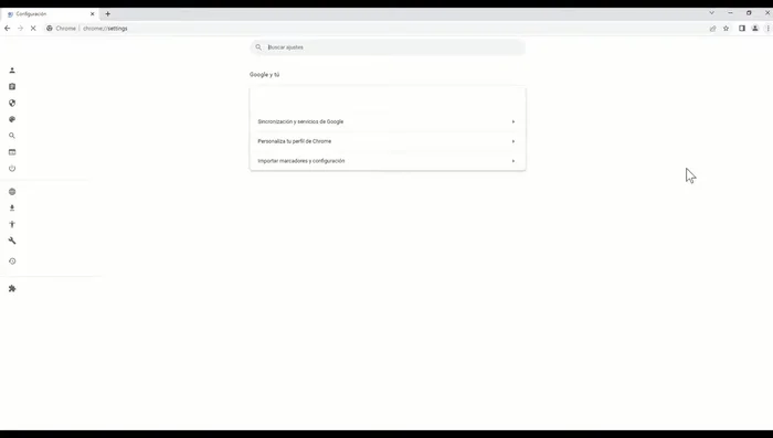 Buscar y seleccionar "Seguridad"