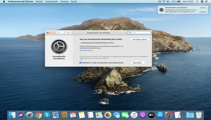 Confirmar la desactivación e introducir la contraseña de usuario.