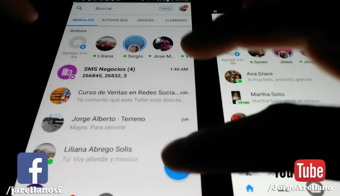 Selecciona el contacto con el que deseas iniciar un chat secreto.