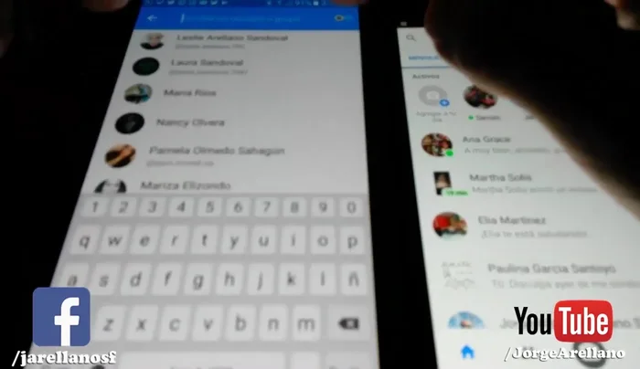 Selecciona el contacto con el que deseas iniciar un chat secreto.