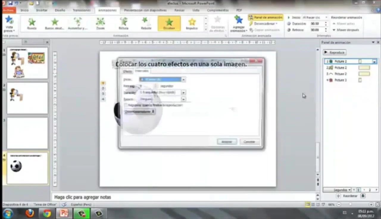 Añade Efectos Animados a tus Diapositivas de PowerPoint: Guía Completa